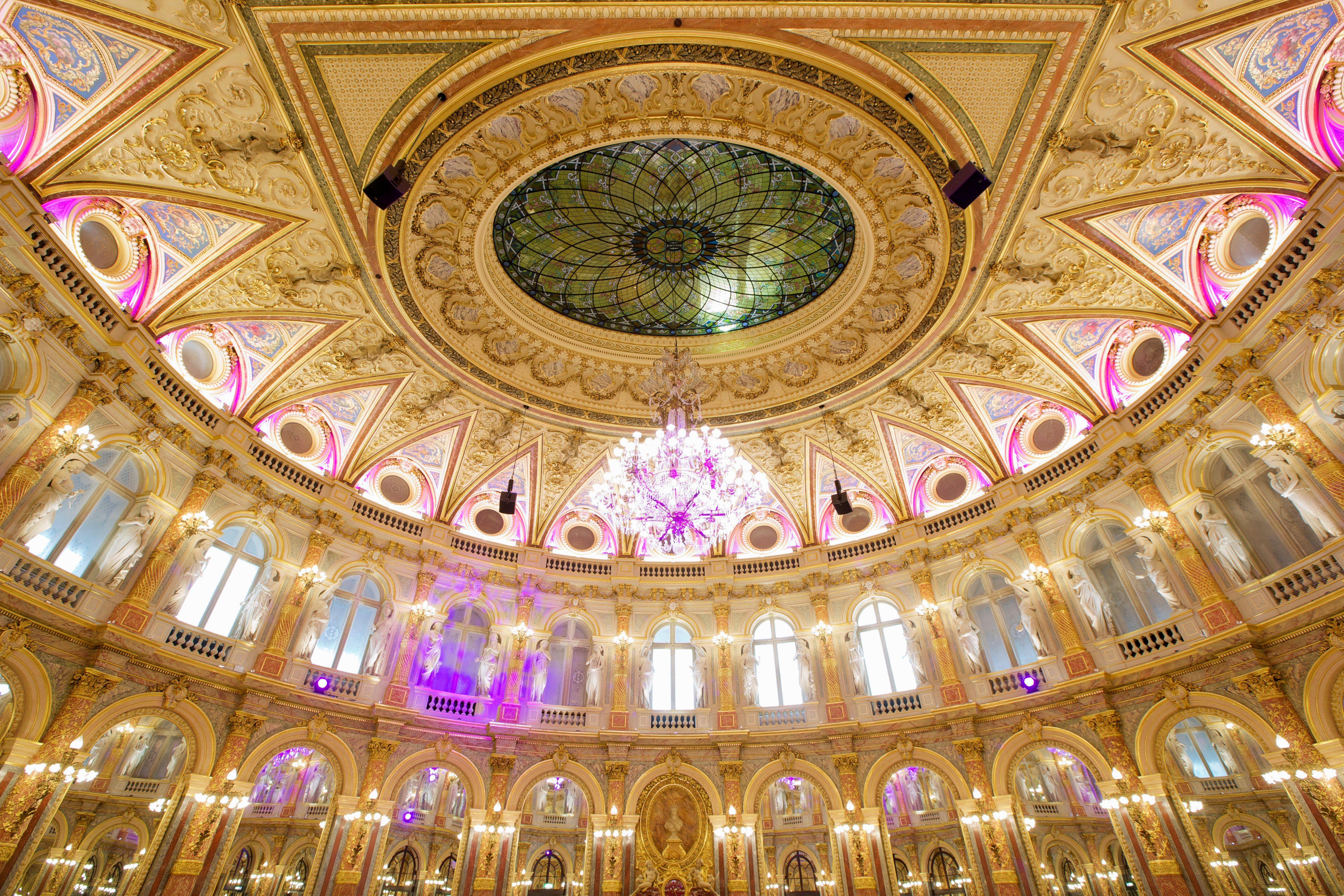 Hotel Intercontinental Paris Le Grand By Ihg Esterno foto The ceiling of the main hall