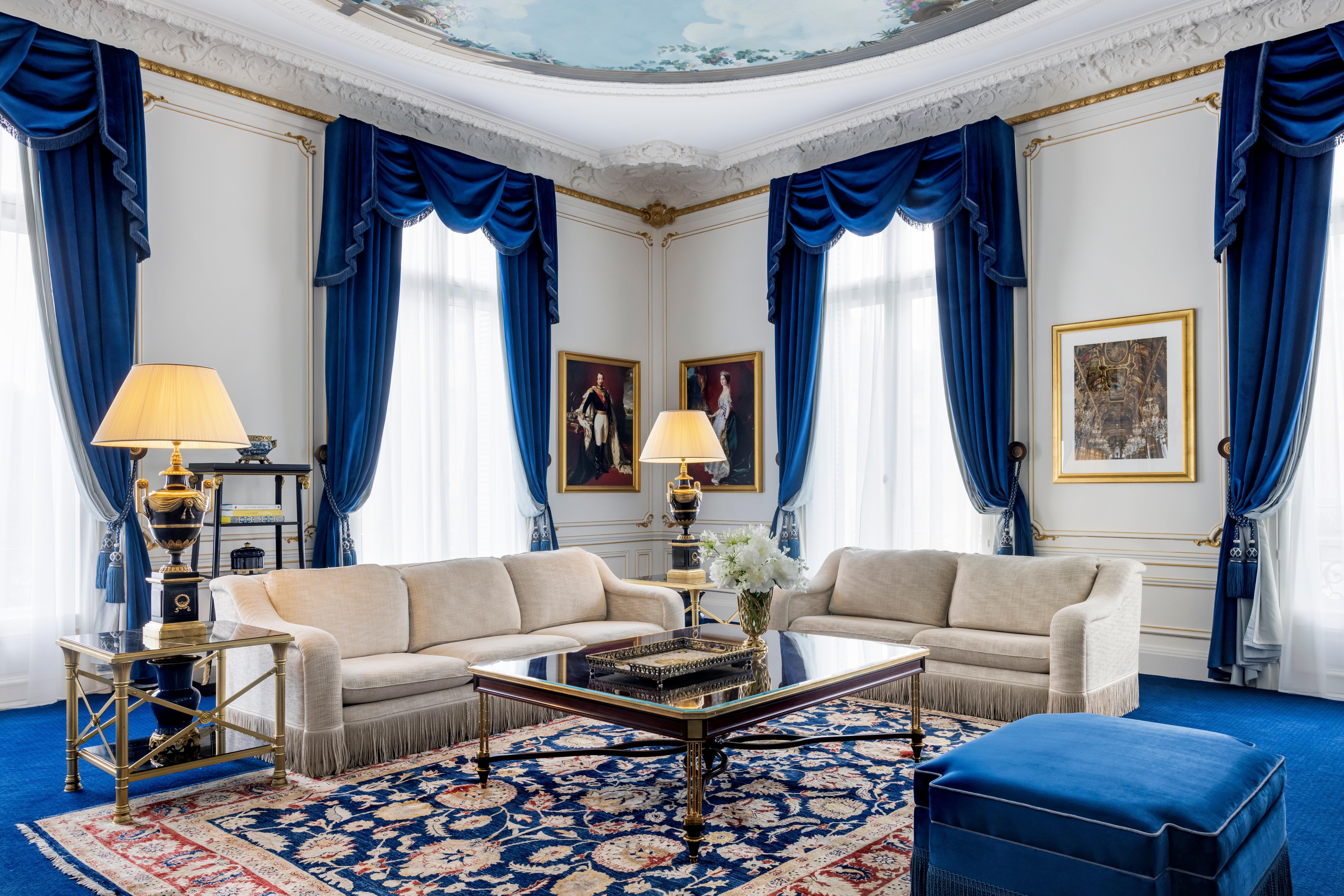 Hotel Intercontinental Paris Le Grand By Ihg Esterno foto The Blue Room