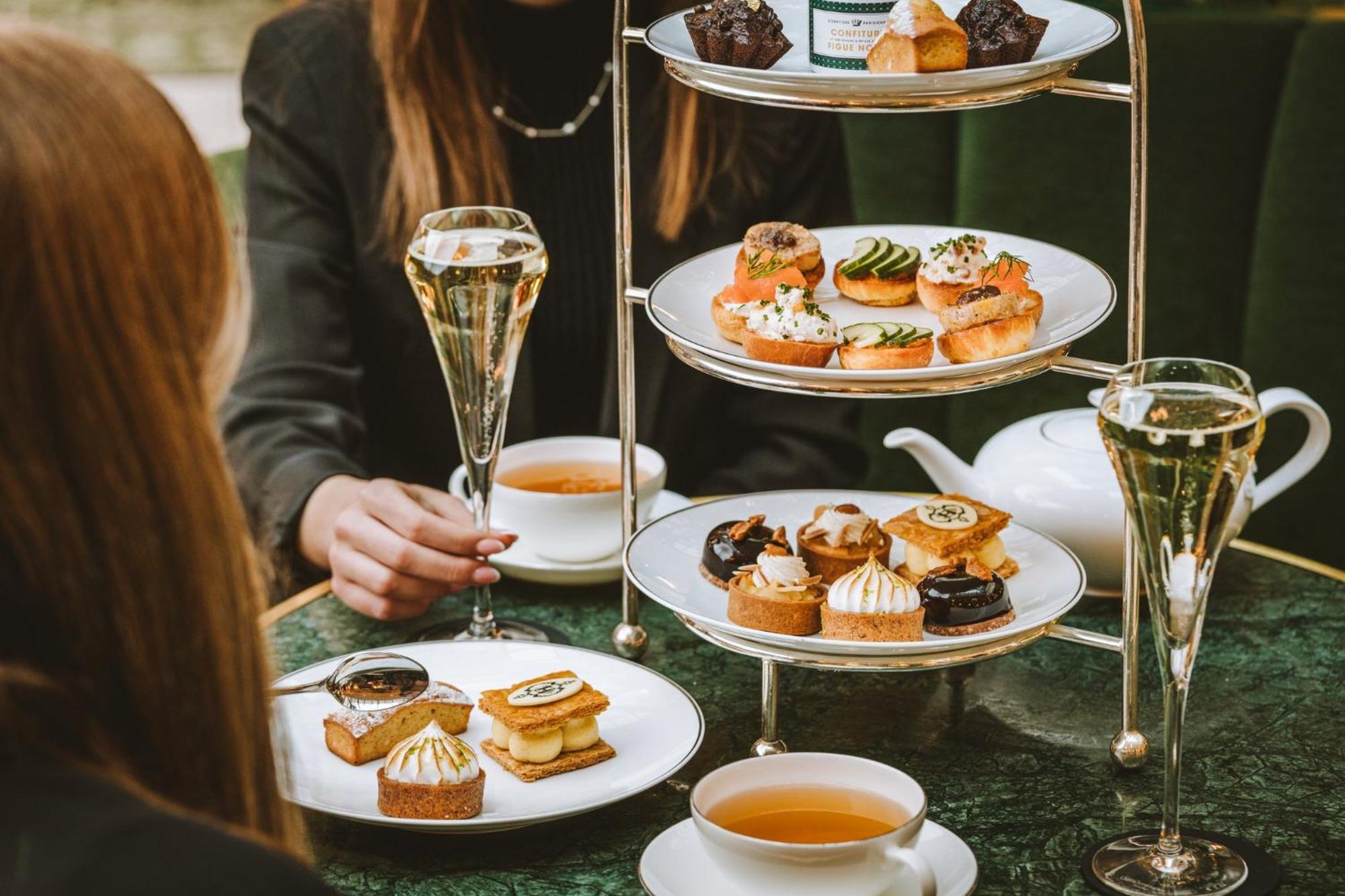 Hotel Intercontinental Paris Le Grand By Ihg Esterno foto Afternoon tea at the Ritz
